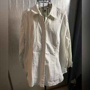 Women’s Gap Stretch Button Down Shirt.